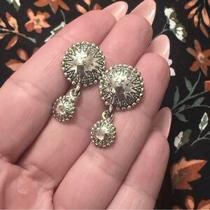 Napier Silver Earrings